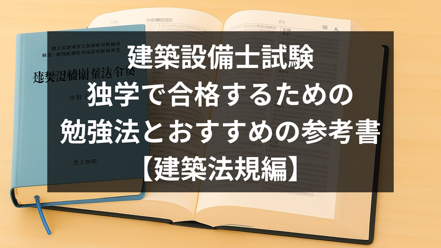 建築設備士　参考書2点セット 建築設備士試験に独学で合格するための勉強法とおすすめの参考書